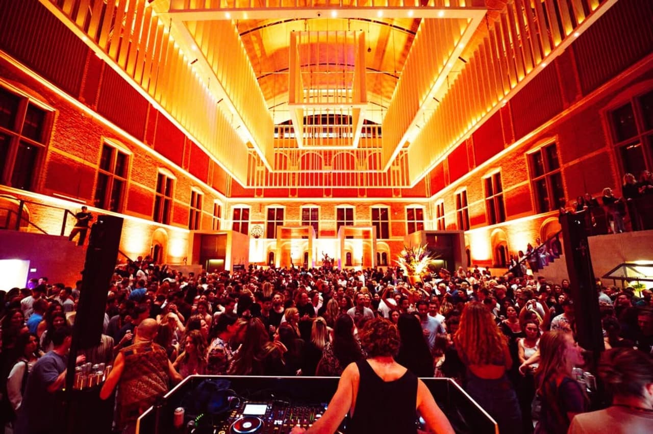 Ambrosia dance floor at Rijksmuseum Amsterdam